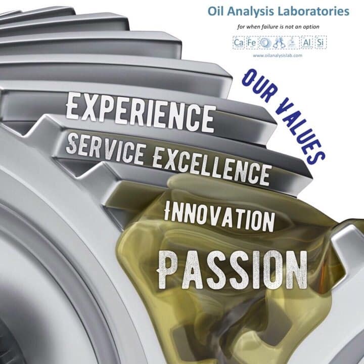 Vision, passion, innovation, experience and service excellence. Oil analysis laboratories Motos.
